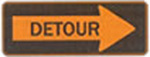 detour sign