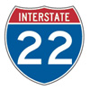 interstate route sign