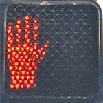 no walk signal light