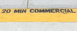 Pavement Marking: Yellow Curb