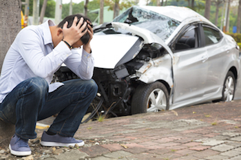 risky teen driver in accident