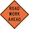 road work ahead